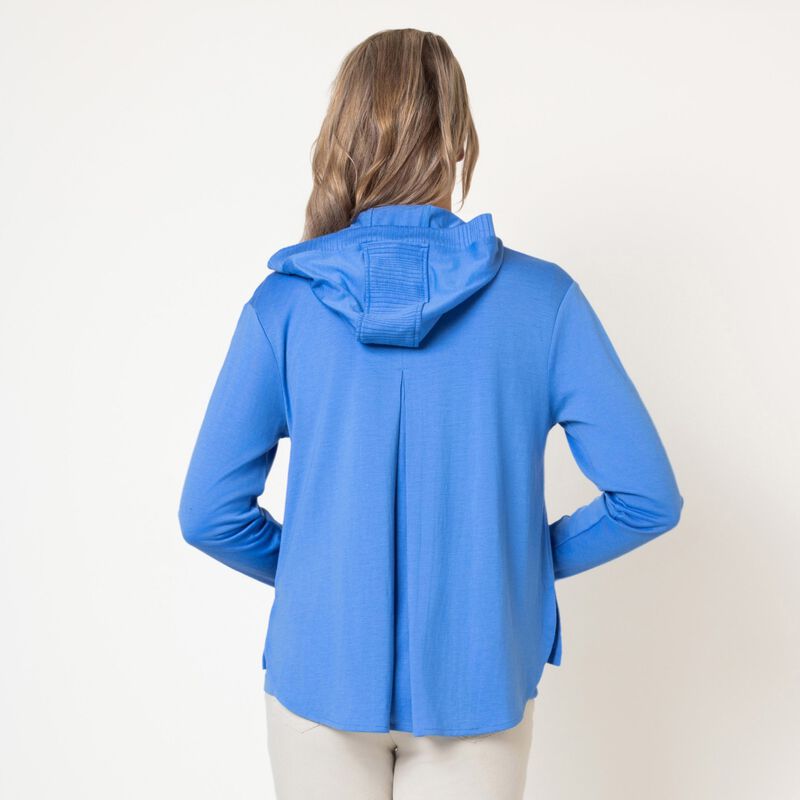 B Merino Hooded Zip Through image number 1